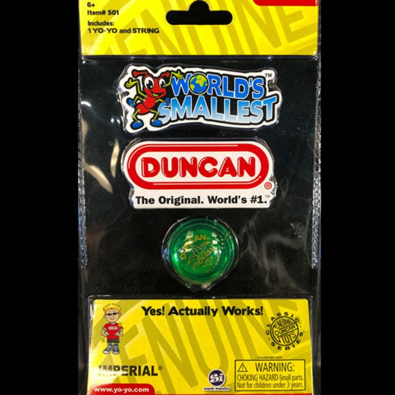 World’s Smallest Duncan Yo-Yo