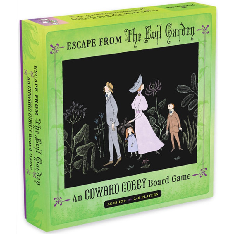 Escape From The Evil Garden – An Edward Gorey Board Game