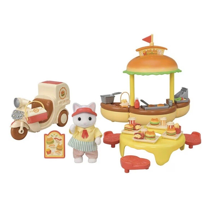 Hamburger Stand Calico Critter Playset