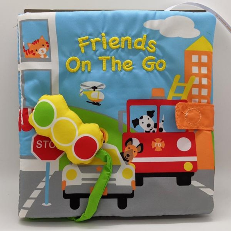 Sound Cloth Book Friends On The Go (0+)
