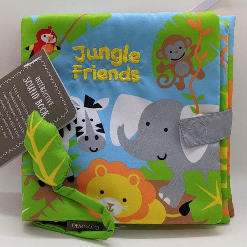 Sound Cloth Book Jungle Friends (0+)