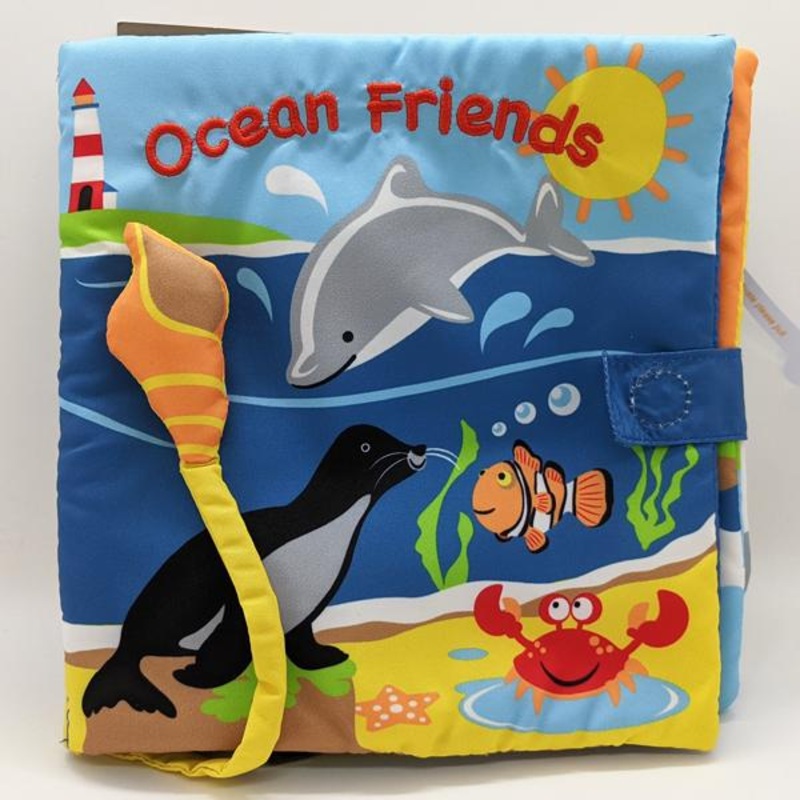 Sound Cloth Book Ocean Friends (0+)