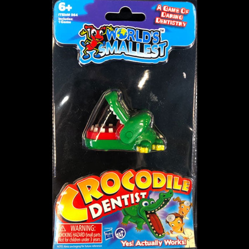 World’s Smallest Crocodile Dentist