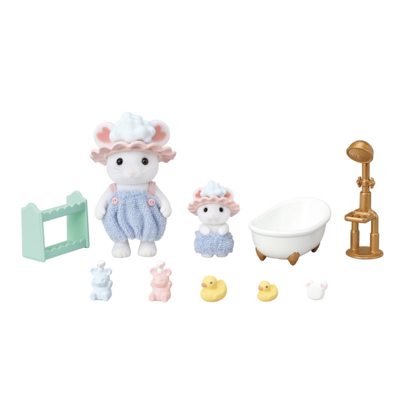 Bath Time Bubble Siblings Calico Critters