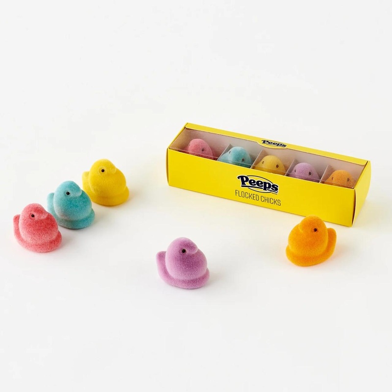 Flocked Peeps