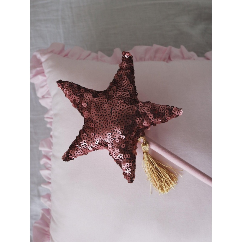 Pink Sequins Magic Wand