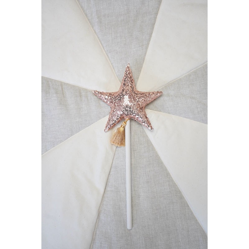 Rose Gold Sequins Magic Wand
