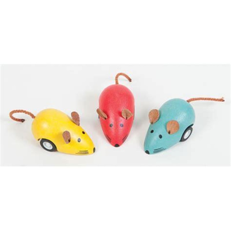 Wooden Mouse Wind-Up