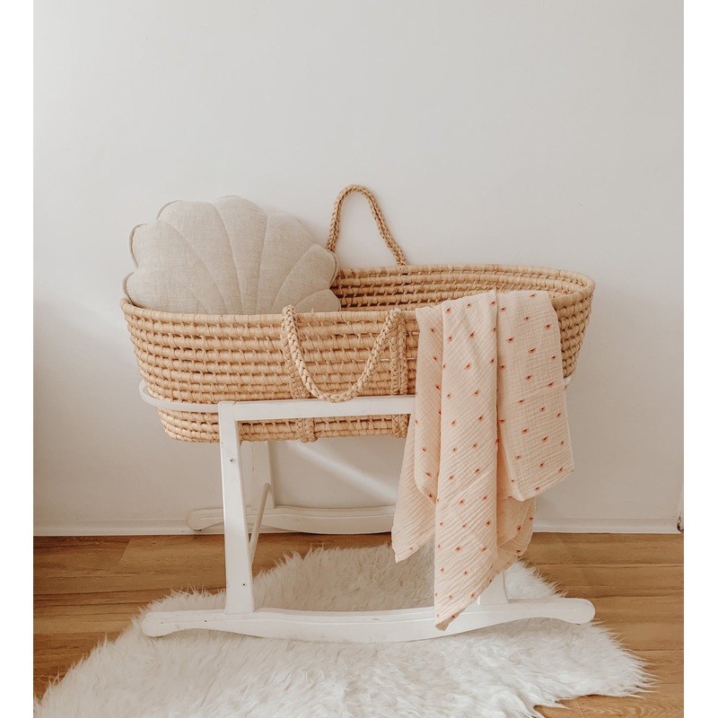Linen Sand Shell Pillow