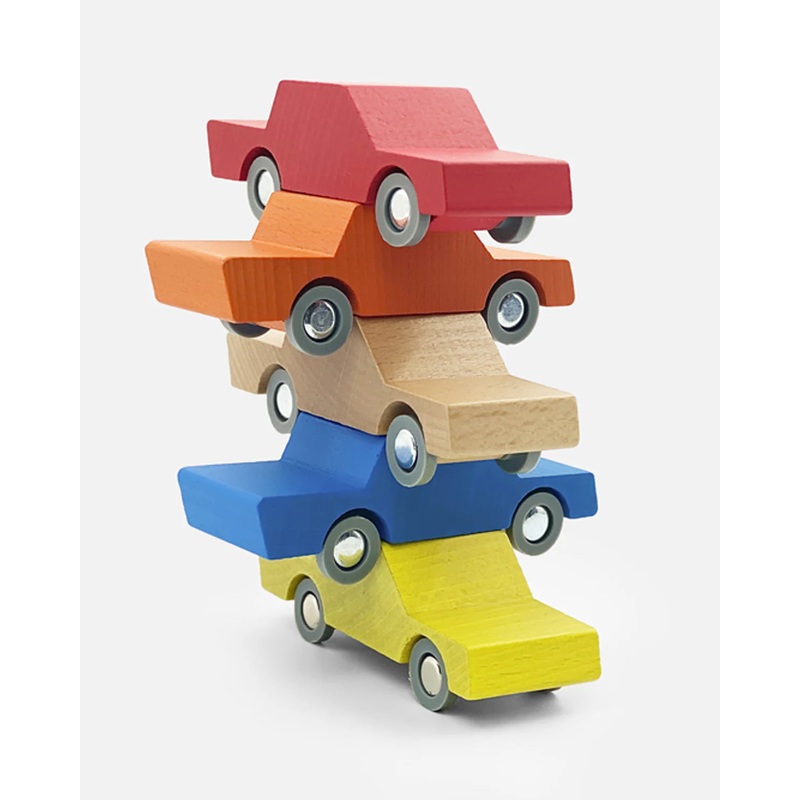 Waytoplay Back and Forth Cars, Set of 5