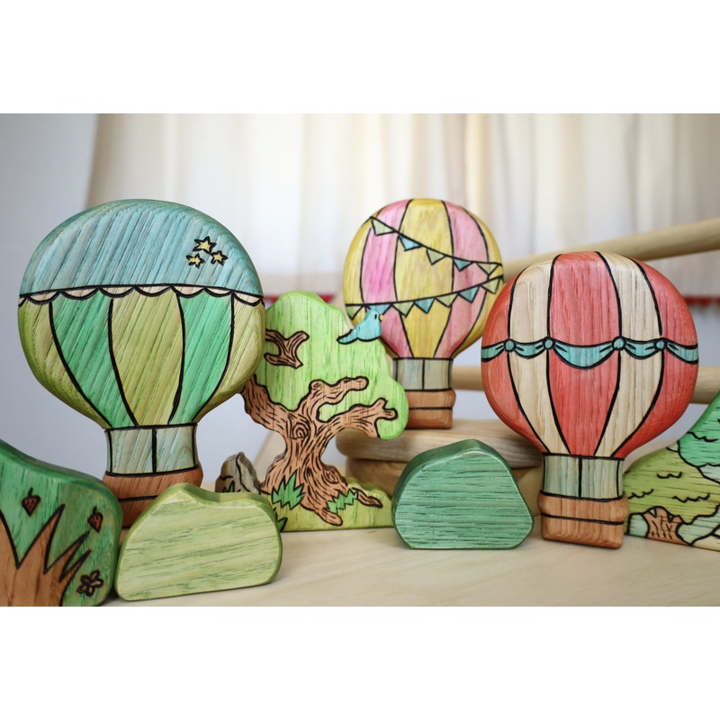 Wooden Hot Air Balloon