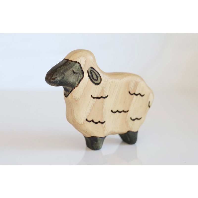 Wooden Sheep Toy