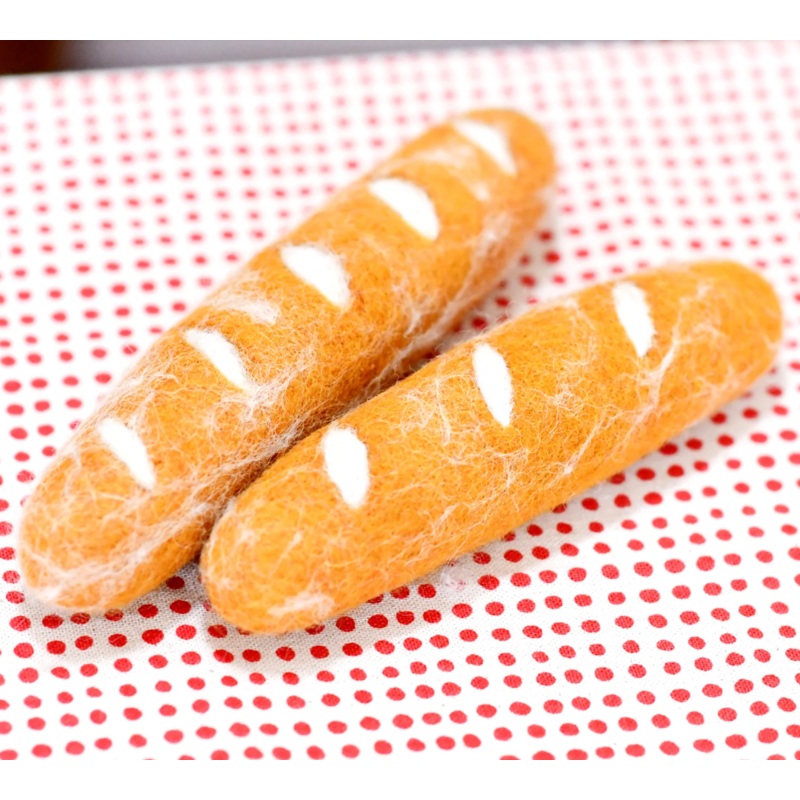 Felt Baguette, Set of 2