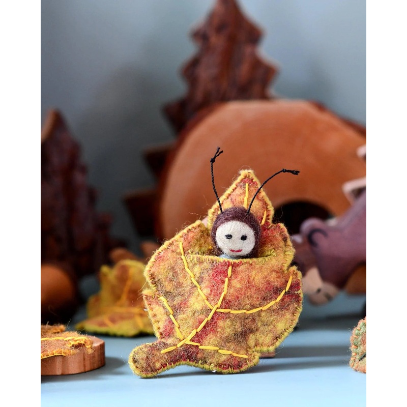 Felt Birch Leaf Baby