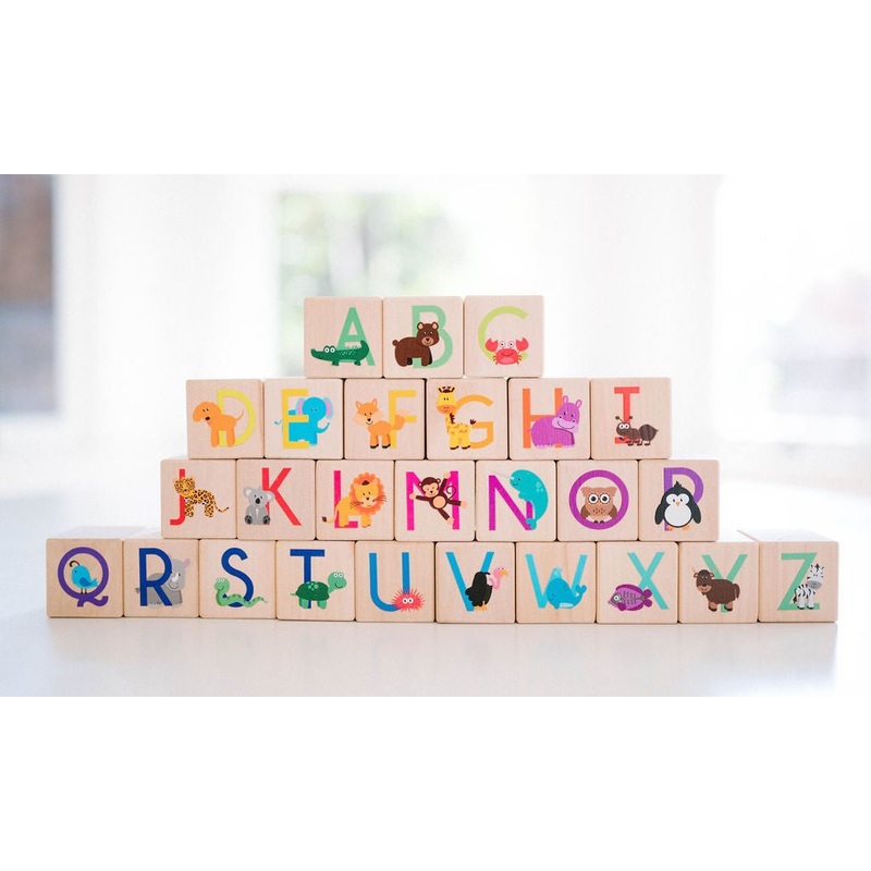 Bannor Animal ABC Blocks