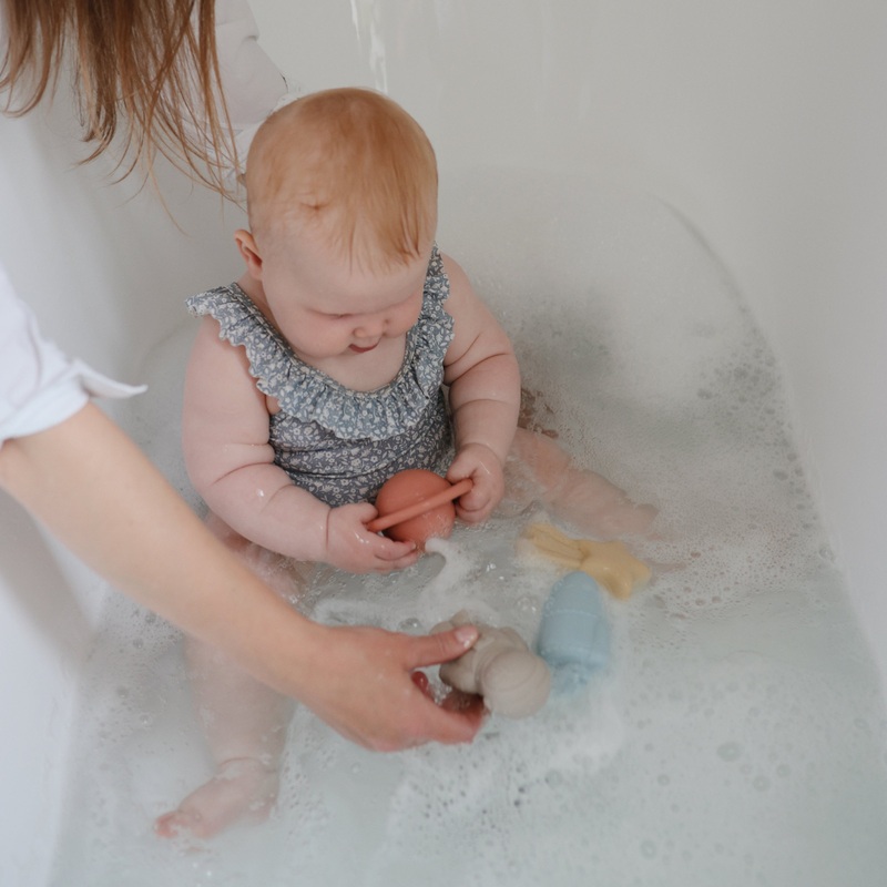 Space Mold Free Bath Play Set – 4 Pack