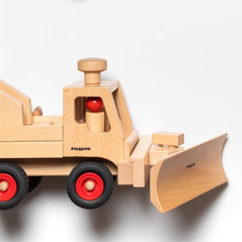 Fagus Wooden Snowplow Extension for Truck