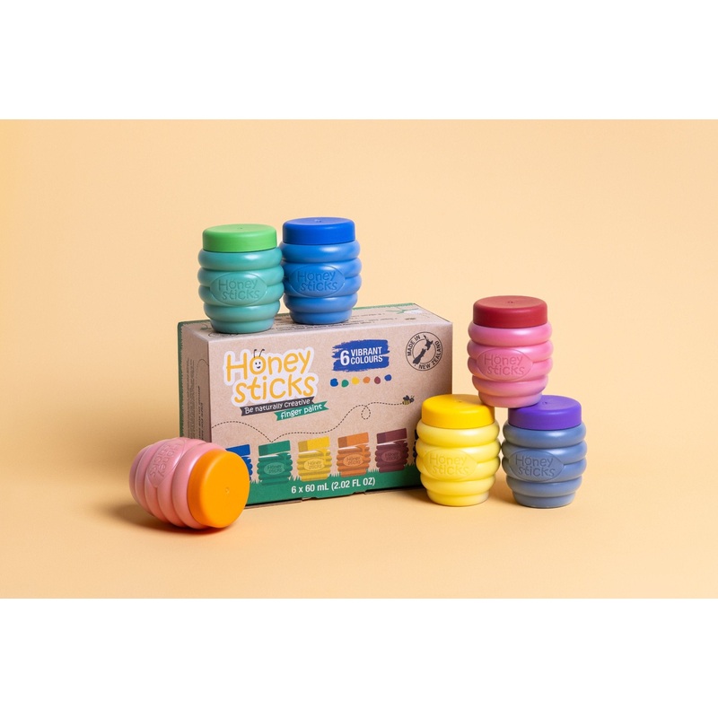 Honeysticks Finger Paint