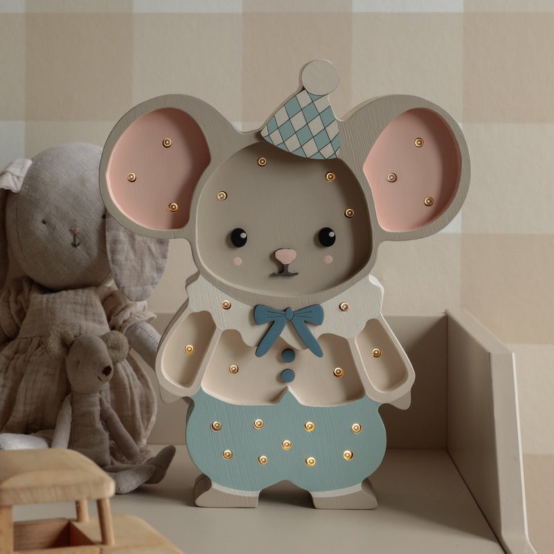 Little Lights Felix The Mouse Lamp