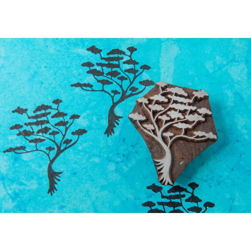 Cloud Tree Stamp