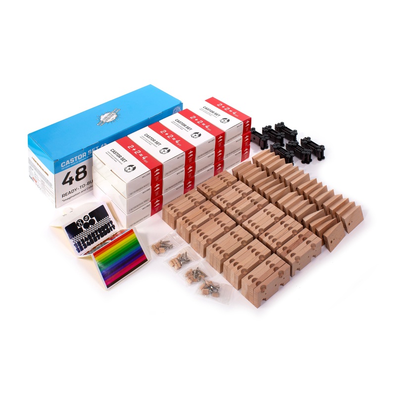 Candylab Castor Set 48 Pack