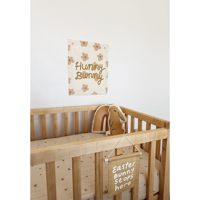 Easter Bunny Stops Here Hang Sign