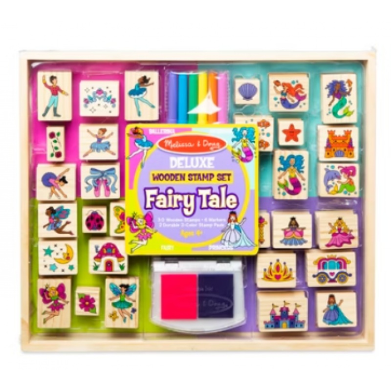 DELUXE WOODEN STAMP SET: FAIRY TALE