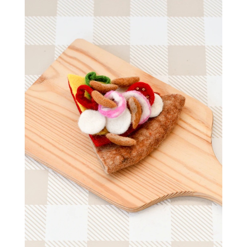 Felt BBQ Chicken Pizza Slice