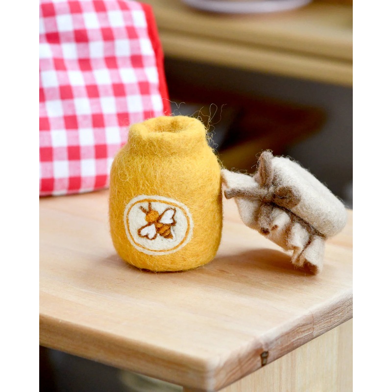 Felt Honey Jar