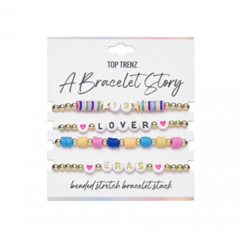 A BRACELET STORY ERAS EDITION 4 STRETCH BRACELETS