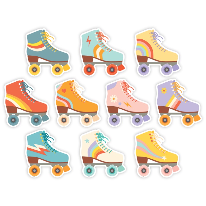 ACCENTS: ROLLER DISCO SKATES