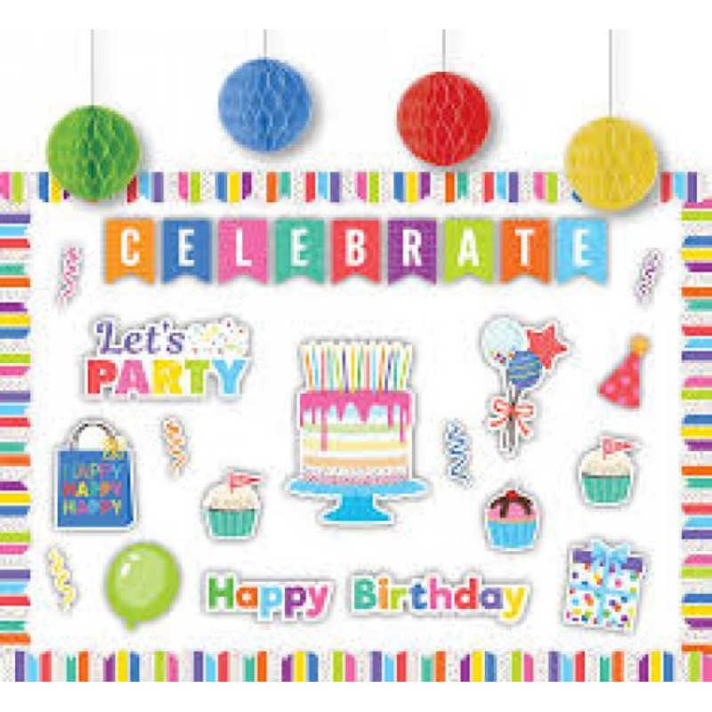 CREATE & DECORATE QUICK KIT: COLORFUL HAPPY BIRTHDAY