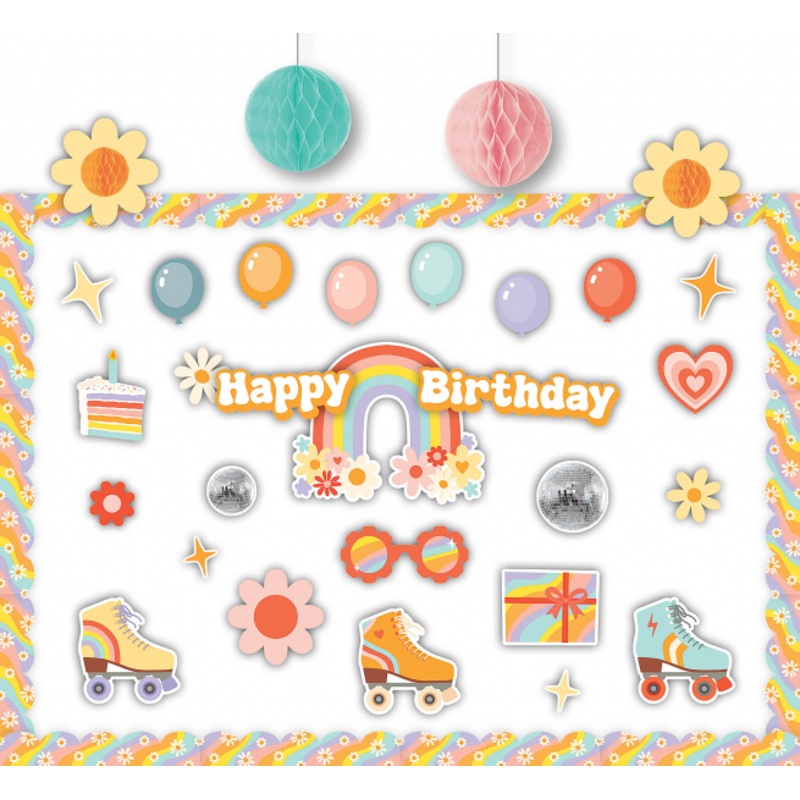 CREATE & DECORATE QUICK KIT: ROLLER DISCO BIRTHDAY