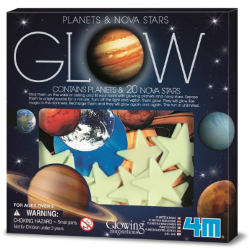 GLOW PLANETS & NOVA STARS