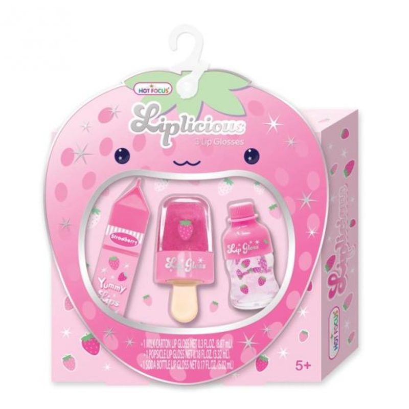LIPLICIOUS LIP GLOSSES STRAWBERRY