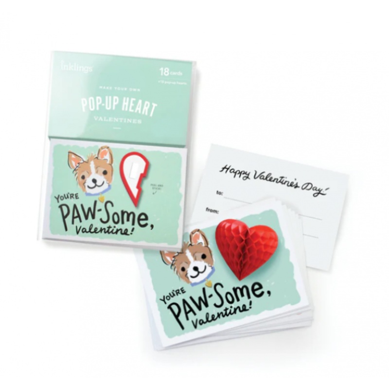 POP-UP HEART VALENTINES PUPPY