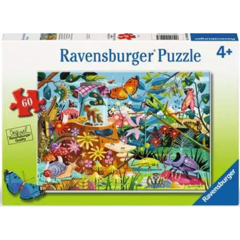 PUZZLE: BACKYARD BUG 60 PIECES