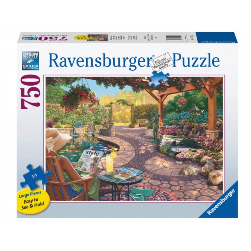 PUZZLE: COZY BACKYARD BLISS 750 PIECES