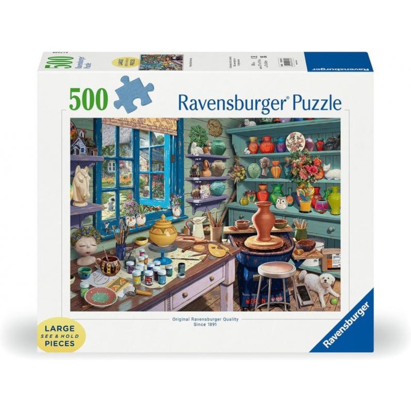 PUZZLE: POTTERY STUDIO SANCTUARY 500 PIECES
