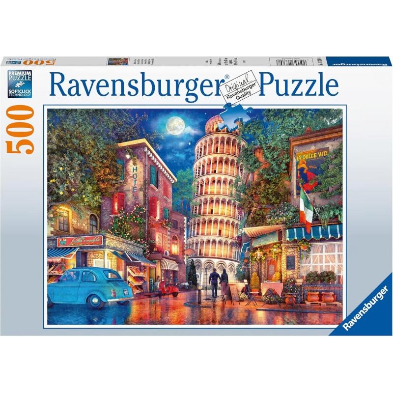PUZZLE: STREETS OF PISA 500 PIECES
