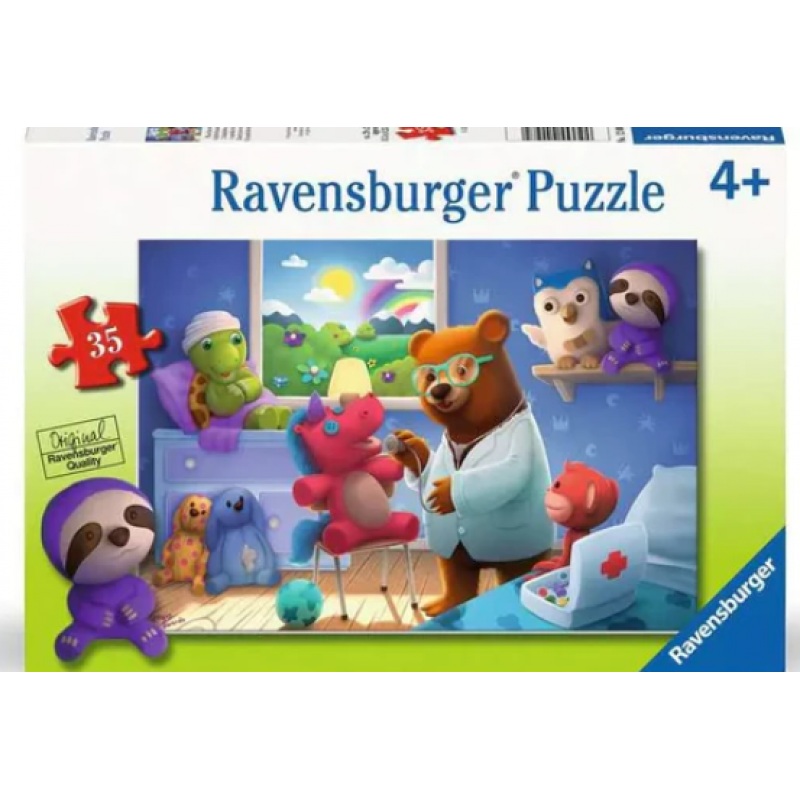 PUZZLE: STUFFED ANIMAL HOSPITAL 35 PIECES