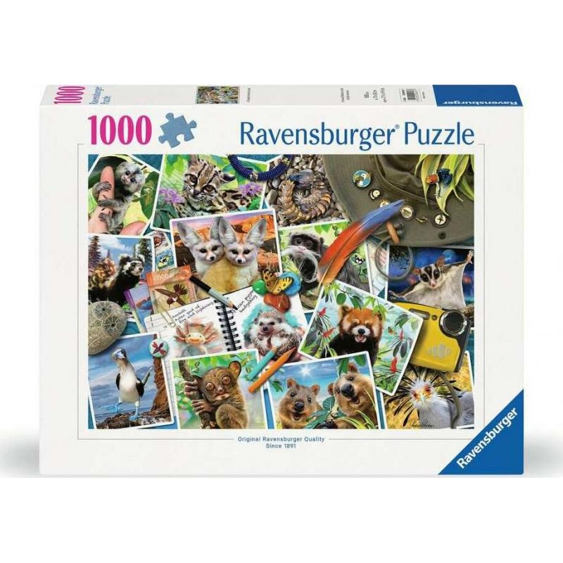 PUZZLE: TRAVELER’S ANIMAL JOURNAL 1000 PIECES