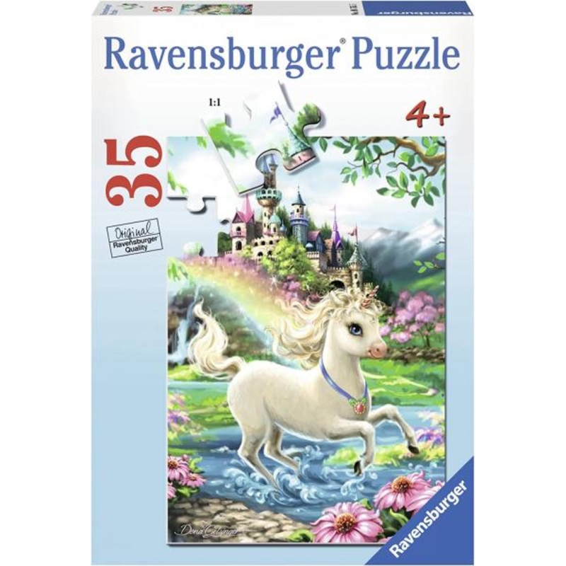 PUZZLE: UNICORN CASTLE 35 PIECES