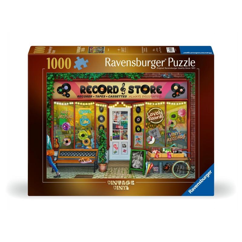 PUZZLE: VINTAGE VINYLS 1000 PIECES