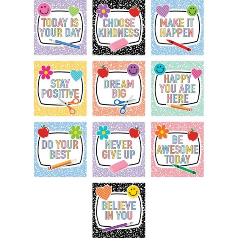 ACCENTS: COOL FOR SCHOOL POSITIVE SAYINGS