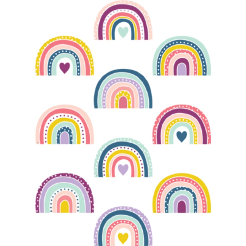 ACCENTS: RAINBOWS OH HAPPY DAY
