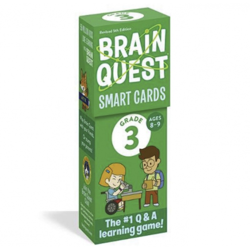 BRAIN QUEST SMART CARDS: GRADE 3