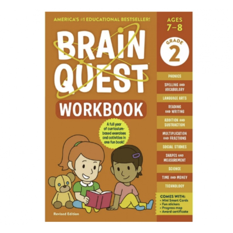 BRAIN QUEST WORKBOOK: GRADE 2