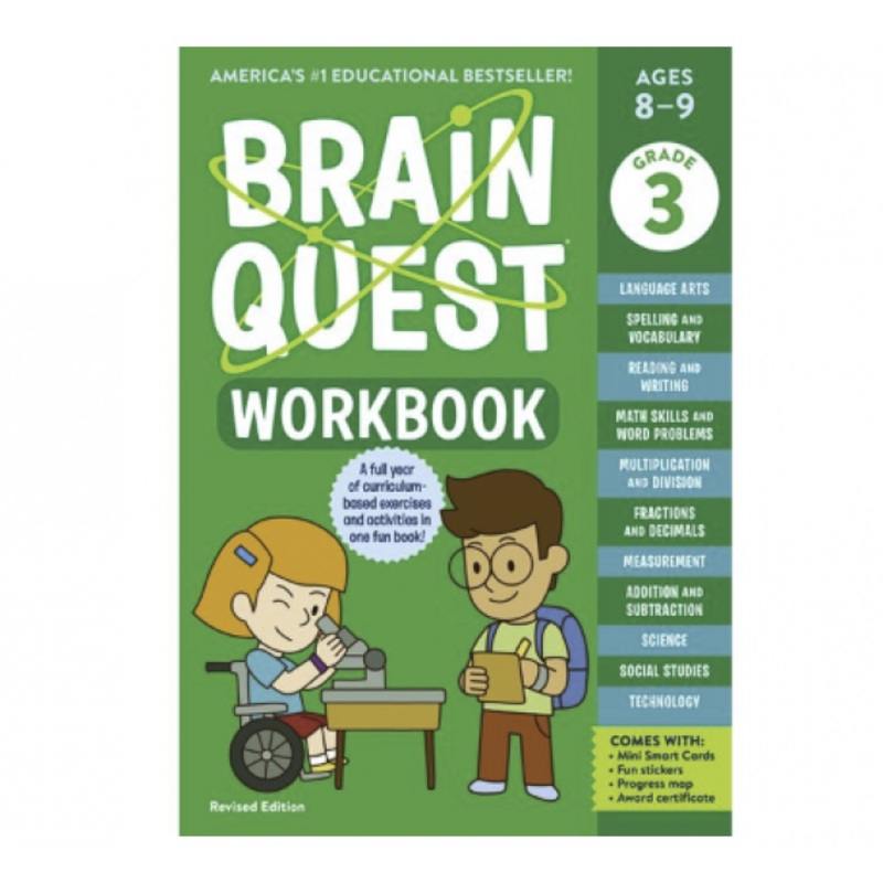 BRAIN QUEST WORKBOOK: GRADE 3