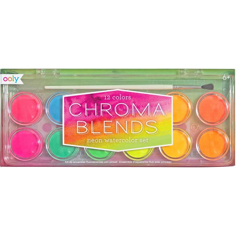 CHROMA BLENDS NEON WATERCOLOR SET